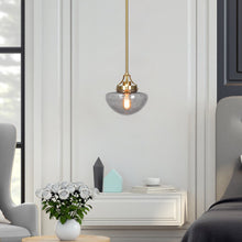 Astragalus 1-Light Mini Brass Modern Pendant Light Fixtures