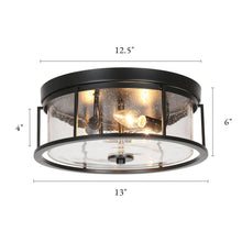 Brillantes 3-Light Flush Mount