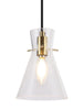 Itpicanaple 1-Light Mini Gold Modern Pendant Light Fixtures