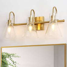 Itpicanaple 3-Light Brass Vanity Light