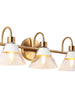 Jay 3-Light Gold Vanity Light