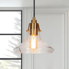 Tencanonia 1-Light Mini Brass Modern Pendant Light Fixtures