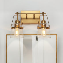 Dendrophyllia 2-Light Brass Vanity Light