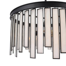 Hemaaolay 3-Light Small Black Chandelier