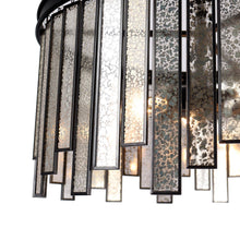 Hemaaolay 3-Light Small Black Chandelier