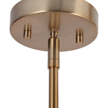 Luxitemin 1-Light Mini Brass Modern Pendant Light Fixtures