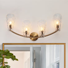 Azfenro 4-Light Brass Vanity Light