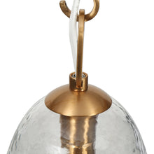 Blobfish 3-Light Small Brass Chandelier