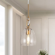 Blobfish 1-Light Mini Brass Modern Pendant Light Fixtures