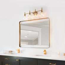 Cymerlarity 4-Light Brass Vanity Light