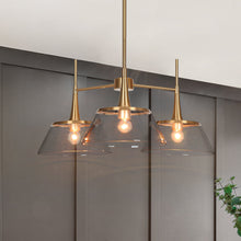 Quoridan 3-Light Medium Gold Chandelier