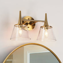 Quoridan 1-Light Gold Vanity Light
