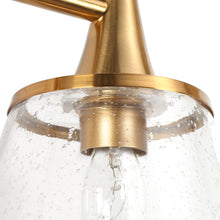 Quoridan 3-Light Brass Vanity Light