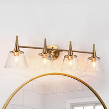 Quoridan 4-Light Gold Vanity Light