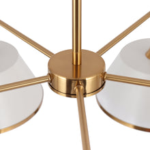 Idaikos 5-Light Large Gold Chandelier