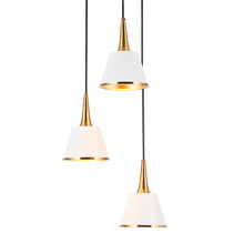 Idaikos 3-Light Small Gold Chandelier