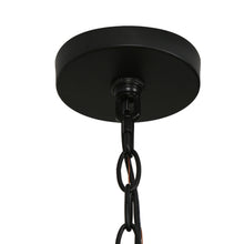 Echonalyri 5-Light Medium Black Chandelier