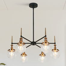 Capensis 6-Light Large Black Chandelier