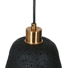 Contianssi 1-Light Mini Black and Gold Modern Pendant Light Fixtures