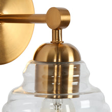 Hydretro 1-Light Gold Vanity Light