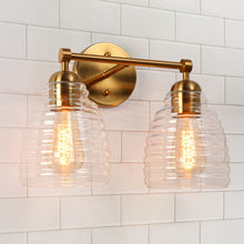 Hydretro 2-Light Brass Vanity Light