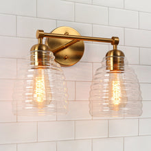 Hydretro 1-Light Gold Vanity Light