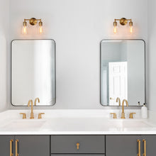 Hydretro 2-Light Brass Vanity Light