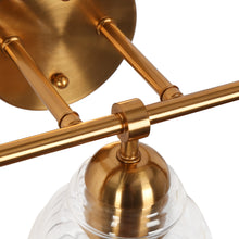 Hydretro 3-Light Brass Vanity Light