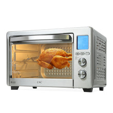 LNC Air Fryer Toaster Oven Combo-Silver