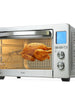 LNC Air Fryer Toaster Oven Combo-Silver