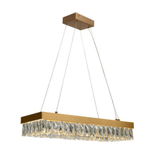 Celery 1-Light 27.5" Gold LED Chandelier