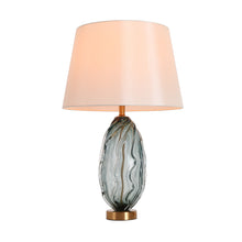 Flabellum 24.8"H 1-Light Crystal Table Lamp