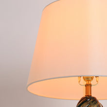 Flabellum 24.8"H 1-Light Crystal Table Lamp