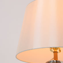 Flabellum 23.6"H 1-Light Crystal Table Lamp