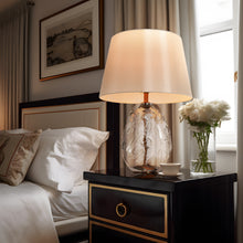 Flabellum 23.6"H 1-Light Crystal Table Lamp