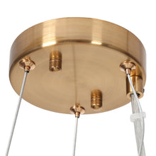 Marilobutia 5-Light Small Brass Chandelier