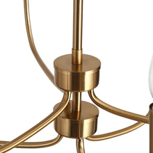 Astrideer 6-Light Large Brass Chandelier