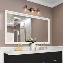 Aidtyrtm 3-Light Black and Brass Vanity Light