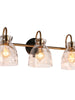 Letophafos 3-Light Gold Vanity Light