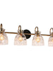 Letophafos 4-Light Gold Vanity Light