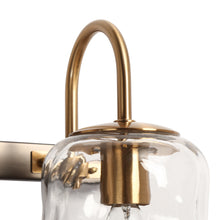 Erharting 2-Light Brass Vanity Light