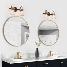 Erharting 2-Light Brass Vanity Light