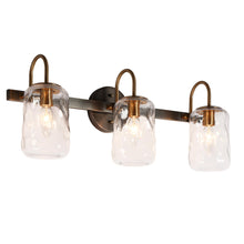 Erharting 3-Light Brass Vanity Light