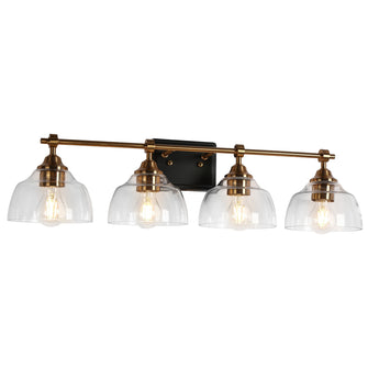 Lainanger 4-Light Brass Vanity Light