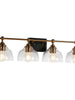 Lainanger 4-Light Brass Vanity Light