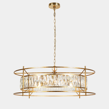 Bulbophyllum 6-Light 31.5" Gold Chandelier
