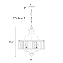 Samdaleric 3-Light Small Gold Crystal Chandelier