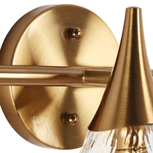 Ruthebic 3-Light Brass Vanity Light