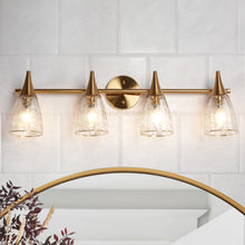 Ruthebic 4-Light Brass Vanity Light