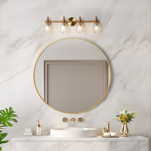 Ruthebic 4-Light Brass Vanity Light